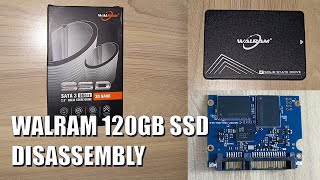 WALRAM 120GB SATA SSD Disassembly [upl. by Bodwell673]