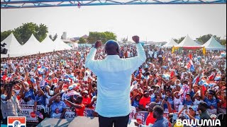 Watch Video NPP 🚨🥹 massive campaign turnout for health walk Hope for Bawumia in northern region [upl. by Enilasor]