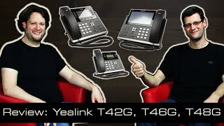 Review Yealink T42G T46G T48G deutsch [upl. by Keener]