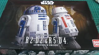 Bandais 112th Scale R2D2 and R5D4 Part 5 [upl. by Orola]