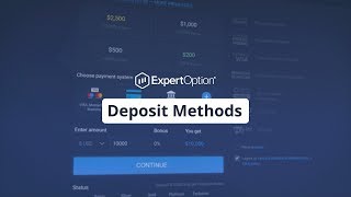 Deposit Methods  Trading Education  ExpertOption [upl. by Goran517]