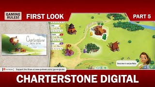 Charterstone Digital Playthrough  Part 5  First multiplayer game [upl. by Arretak]