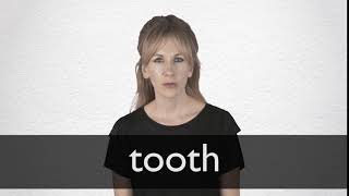 How to pronounce TOOTH in British English [upl. by Esikram]