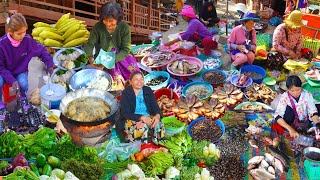 Sophy amp Norea Market  Battambang Province  Cambodian Food Lifestyle  The Market [upl. by Aeht]