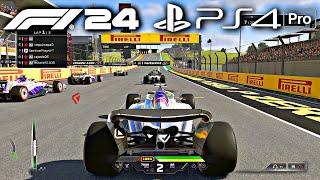 F1 24  PS4 Pro Gameplay [upl. by Fara]