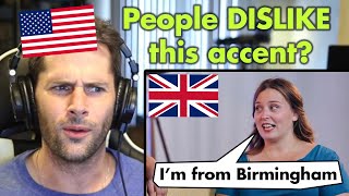 American Reacts to the Birmingham Accent [upl. by Norak818]