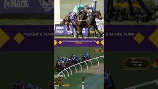 Moira wins the 2 Million Makers Mark BreedersCup Filly amp Mare Turf [upl. by Ynnus562]