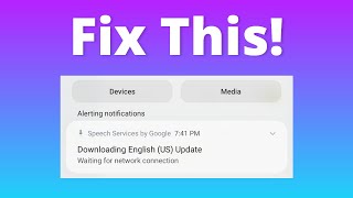 How to Fix “Downloading English US Update Waiting For Network Connection” [upl. by Adhern]