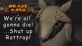 Shut up Rattrap  Were All Gonna Die Compilation  Beast Wars  Beast Machines [upl. by Nyrat]