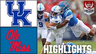 Kentucky Wildcats vs Ole Miss Rebels  Full Game Highlights  ESPN College Football [upl. by Eryt349]