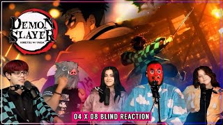 Demon Slayer Hashira Training Arc Finale︱Blind Reaction [upl. by Yengac]