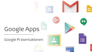 Googe Apps Tutorial Deutsch Google Präsentationen [upl. by Ahsiakal86]