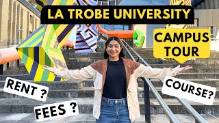 La Trobe University Campus Tour Australia  Vlog  Accommodation for International Students [upl. by Hayifas645]