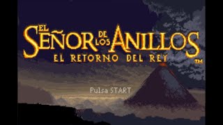 El Señor de los Anillos El Retorno del Rey Español Game Boy Advance Visual Boy AdvanceGameplay [upl. by Noslien]