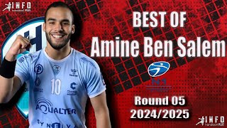 Best Of Amine Ben Salem ChartresMétropoleHandball N1M Round05 20242025 [upl. by Lesirg]