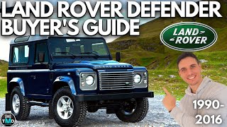 Land Rover Defender 90110 Buyers guide 19902016 Avoid buying a broken Defender Tdi TD5 V8 [upl. by Maje]