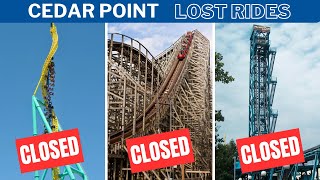 10 LOST Rides of Cedar Point REVEALED [upl. by Neerod]