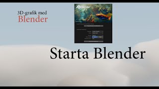 Starta Blender [upl. by Ellehsal669]