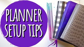 Top 10 Planner Setup Tips  Do These Things When Setting Up for 2025 [upl. by Christi]