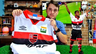 CAMISA FLAMENGO CENTENÁRIO 1995 I UNBOXING E DETALHES [upl. by Manon]