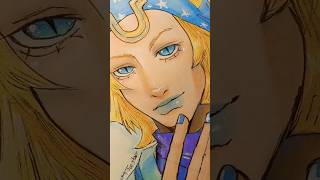 artshorts shorts jojosbizzareadventure jjba [upl. by Eelarat]