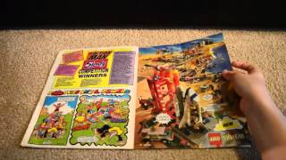 Asmr Page Flipping though old Beano magazines [upl. by Ojahtnamas]