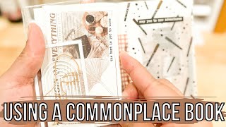 How to Use a Commonplace Notebook  What is a Commonplace Book [upl. by Arica707]