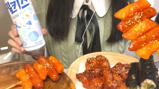 【咀嚼音】美味し過ぎた韓国グルメASMR❤️‍🔥 [upl. by Ahsinid192]