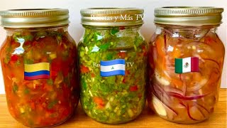 3 Salsas Riquísimas para tus carnes mariscos y recetas [upl. by Ahsinuq]