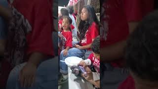 2 having fun at the Kahuku football game Fire the 3rd one on the phone 93022 [upl. by Ehsom]