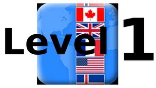 FlagsQuizGame  Level 1  Walkthrough  All Answers [upl. by Pearson]