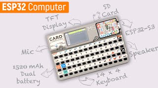 All about Cardputer from M5Stack [upl. by Boak557]