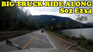 BIG TRUCK RIDE ALONG S02 E234  Central British Columbia Canada [upl. by Nishom]