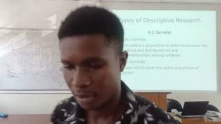 Research Methodology 21st October 2024 Class part 1 [upl. by Mckee]