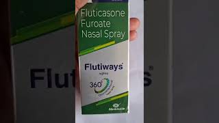 FLUTIWAYS NASAL SPRAY  USES SIDE EFFECTS AND BENEFITS  MEDICIN [upl. by Akoyn]