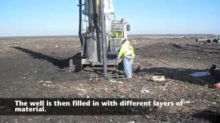 Landfill Gas Well Installation [upl. by Verina748]