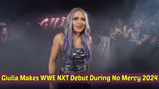 Giulia Makes WWE NXT Debut During No Mercy 2024 [upl. by Eseret]