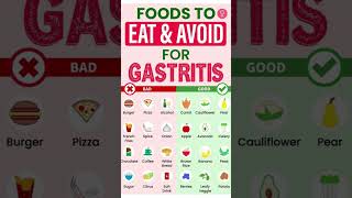 Gastritis Diet  Best amp Worst Foods For Gastritis [upl. by Eachelle]