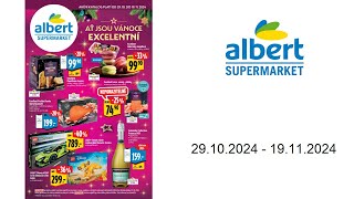 Leták Albert Supermarket CZ  29102024  19112024 [upl. by Nol465]