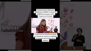 ¡VIVIENDA DIGNA PARA TODXS CONAVI dará vivienda para que la pagues por FINANCIERA PARA EL BIENESTAR [upl. by Atteirneh]