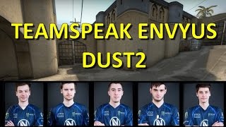 Envyus TEAMSPEAK  DUST2 vs Luminosity [upl. by Arndt]