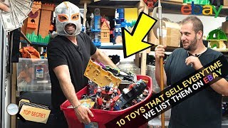 10 TOYS THAT SELL FAST EVERYTIME WE LIST THEM ON EBAY [upl. by Melamed348]