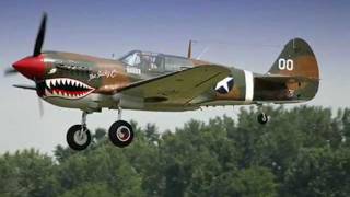 Curtiss P40 Warhawk and god [upl. by Aletha576]