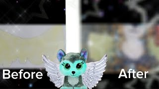 How to make beanie boo wings out of paper Tutorial [upl. by Daiz554]