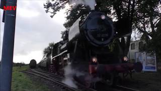 52 8038 amp V60 1200 auf der Rinteln Stadthagener Eisenbahn 29102017 HD [upl. by Yuri]