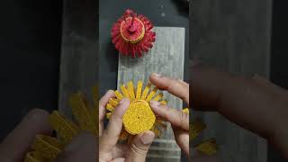 festive decoration idea for glitter foam sheet diy craft ideas Tonniartandcraft [upl. by Jaffe]