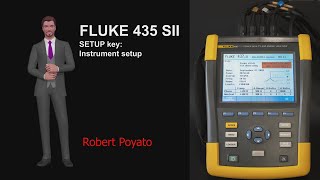 HOW TO SETUP THE FLUKE 435 SII POWER QUALITY ANALYZER [upl. by Aihsele705]