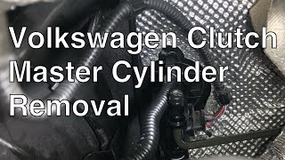 How to Remove a Clutch Master Cylinder  StepbyStep Guide Volkswagen Audi SkodaSeat [upl. by Ashlen623]