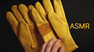 ASMR Most Relaxing Leather Gloves for Sleep 세상에서 가장 부드러운 가죽장갑 소리 [upl. by Farro257]