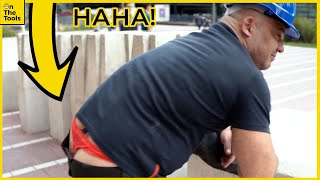 Tradesman thong prank [upl. by Bengt]